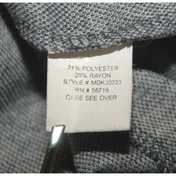 Elementz Gray Lightweight Jacket Size XL 3/4 Sleeve Single Button Career Office - Picture 8 of 9